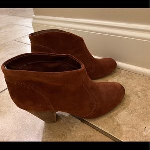 Brown booties